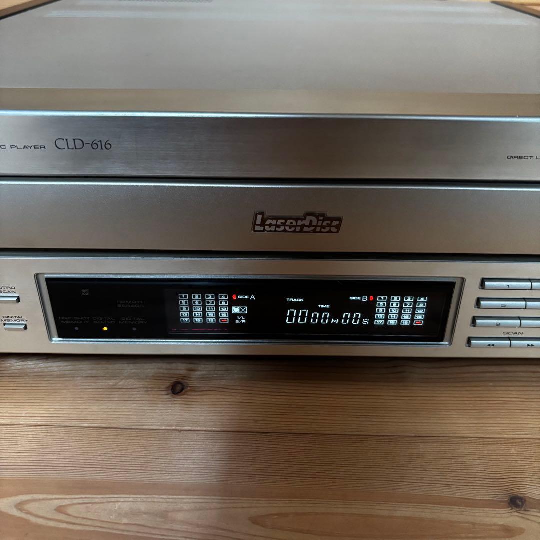PIONEER パイオニア LDプレイヤー CLD-616 ジャンク 送料込み