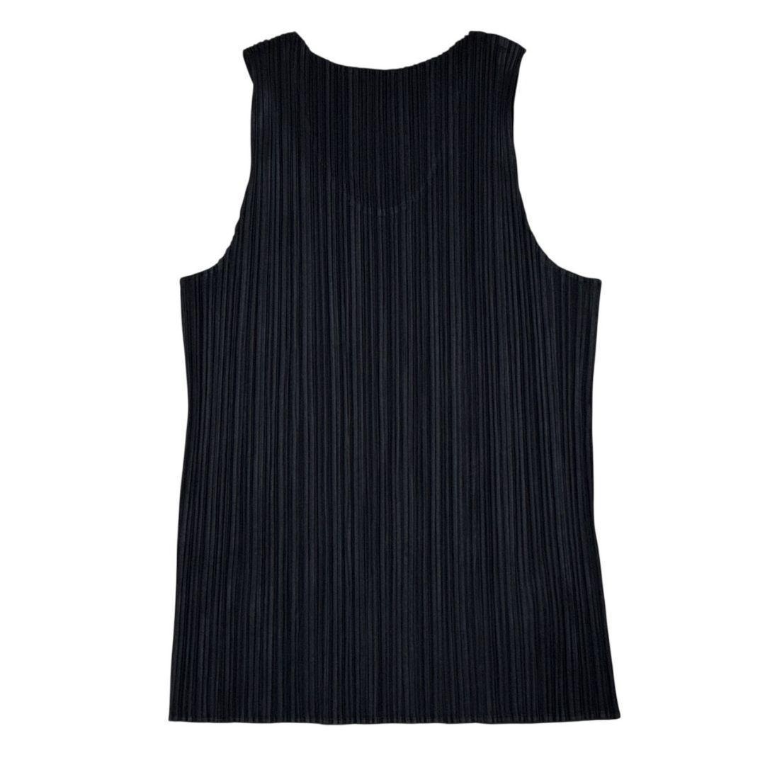 極美品✨プリーツプリーズ イッセイミヤケ キャミソールノースリーブ 黒 3