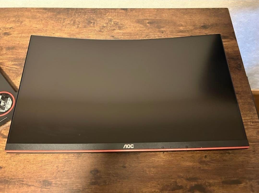 美品 AOC C24G1 23.6インチ 144Hzモニター DPケーブル付き