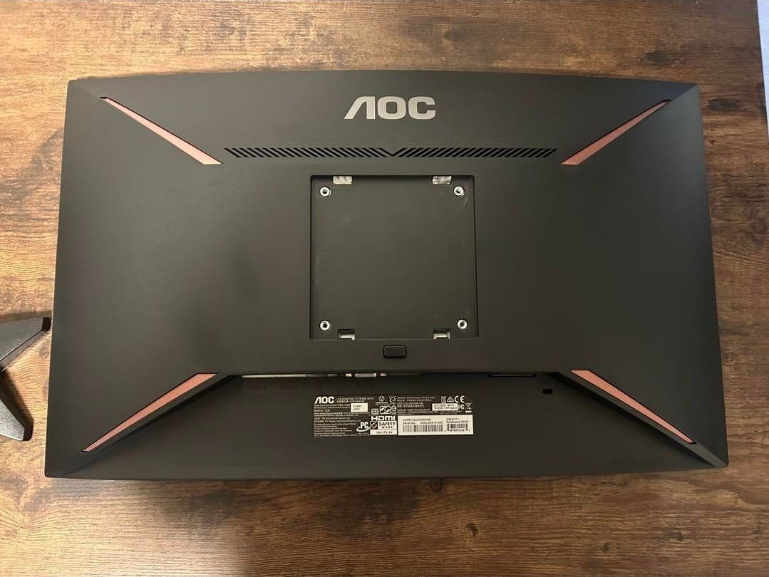 美品 AOC C24G1 23.6インチ 144Hzモニター DPケーブル付き