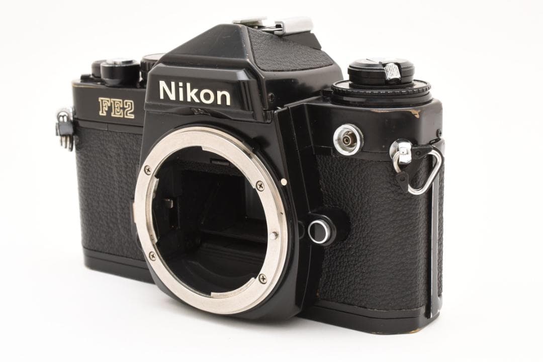 動作良品 NIKON ニコン FE2 ブラック フィルムカメラ M448
