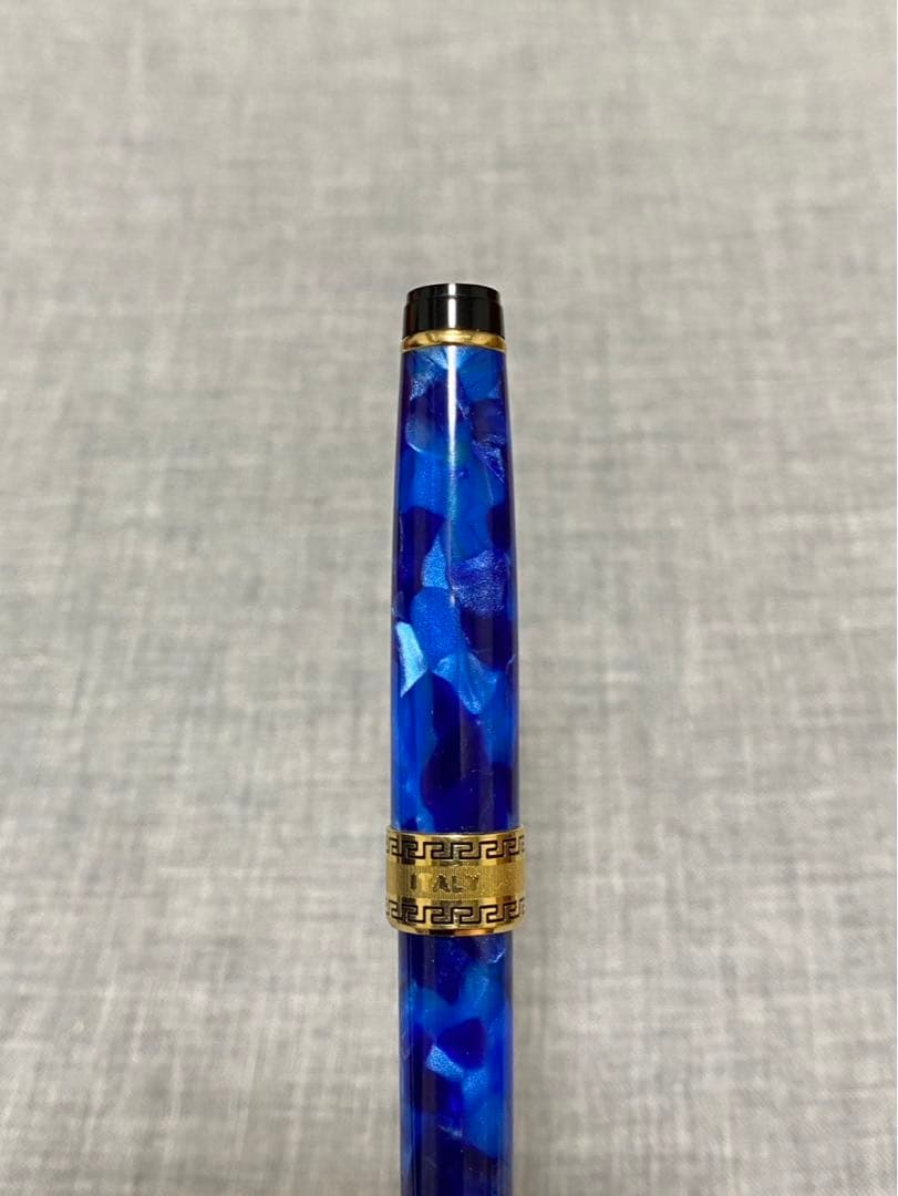 コンパス　アウロラ　AURORA　ボールペン　オプティマ　ブルーGT