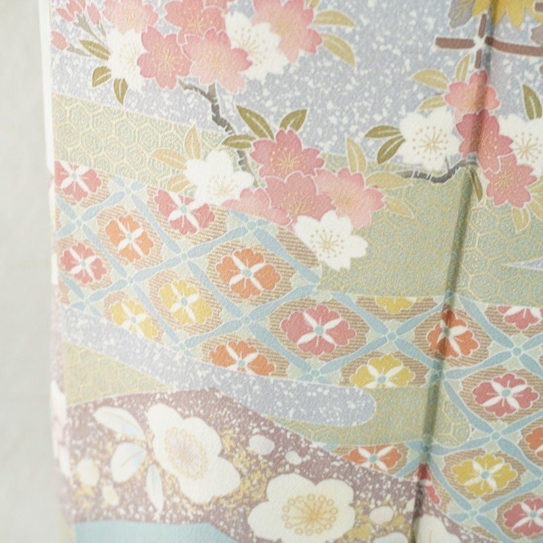 訪問着フルセット　286▪︎ 正絹　卒業式　入学式　お宮参り　七五三　披露宴