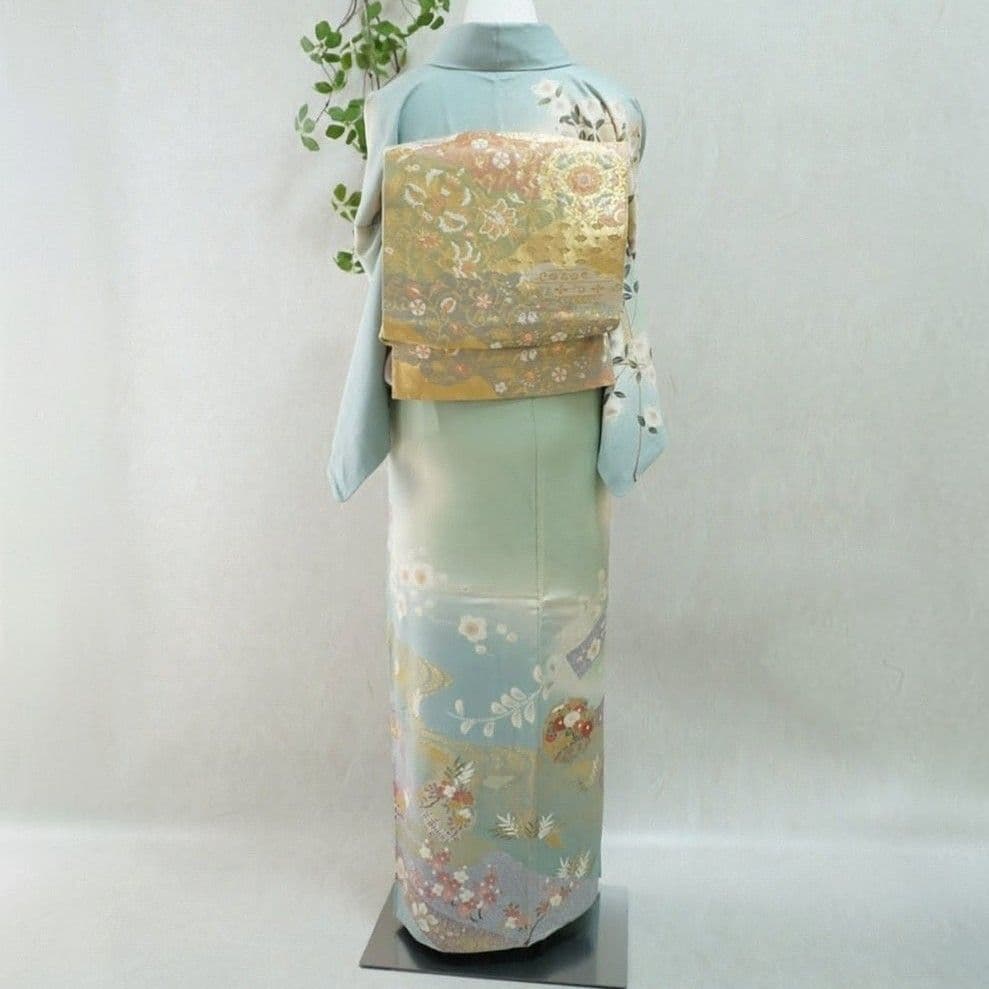 訪問着フルセット　286▪︎ 正絹　卒業式　入学式　お宮参り　七五三　披露宴