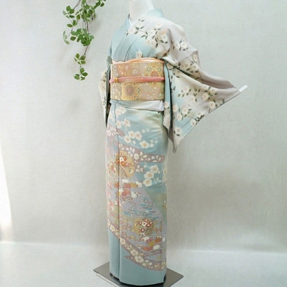 訪問着フルセット　286▪︎ 正絹　卒業式　入学式　お宮参り　七五三　披露宴