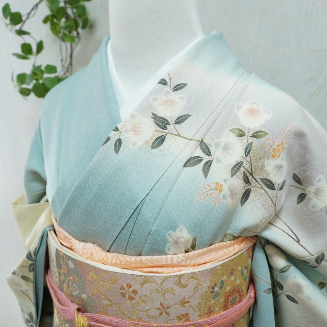 訪問着フルセット　286▪︎ 正絹　卒業式　入学式　お宮参り　七五三　披露宴