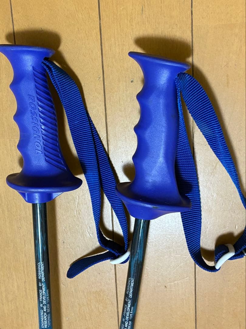 美品118cmROSSIGNOL ULTLA LIGHTカーボンスキー ストック