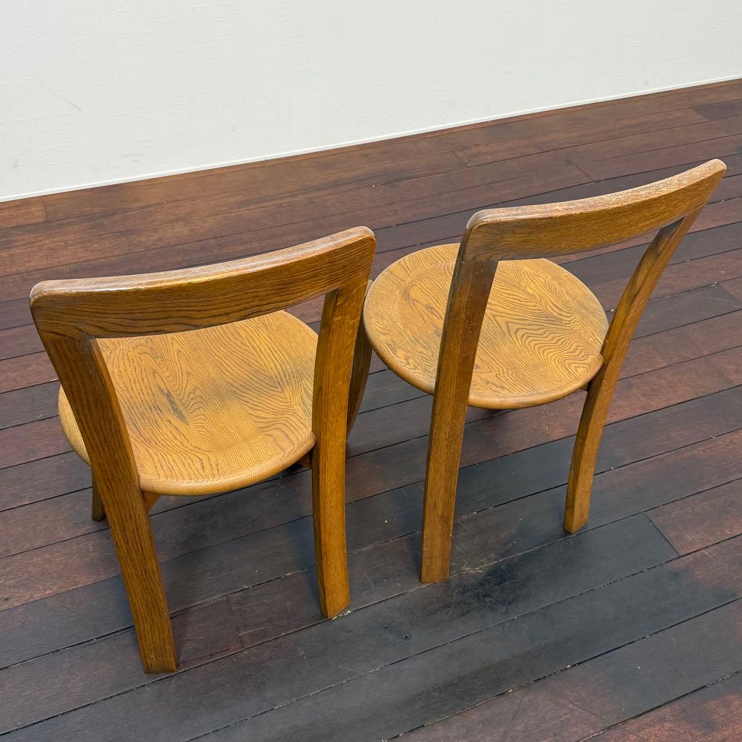 H21K39b 浜本工芸 ダイニングチェア DC-6020 2脚セット