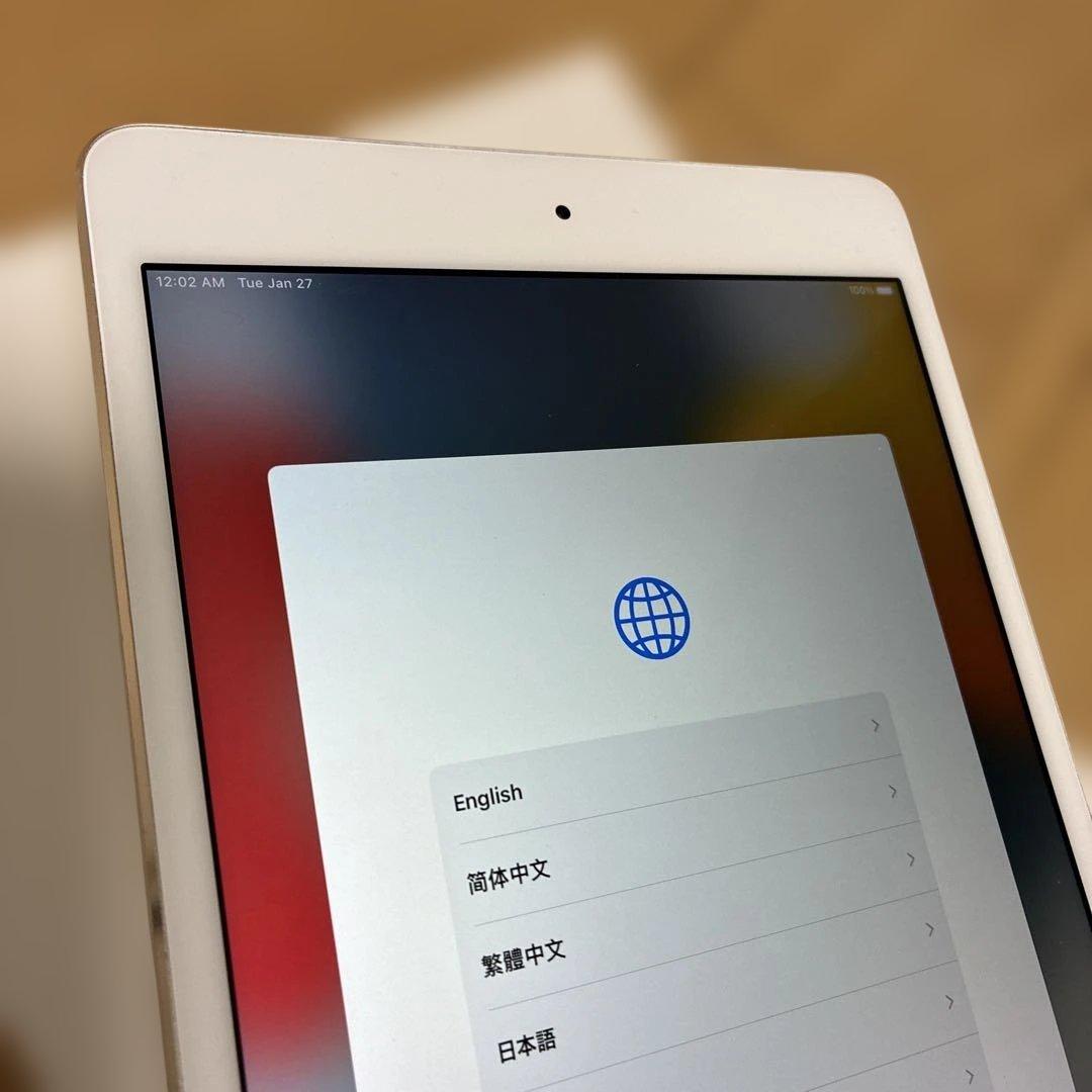 Apple iPad mini4 32GB MNWG2J/A ゴールド