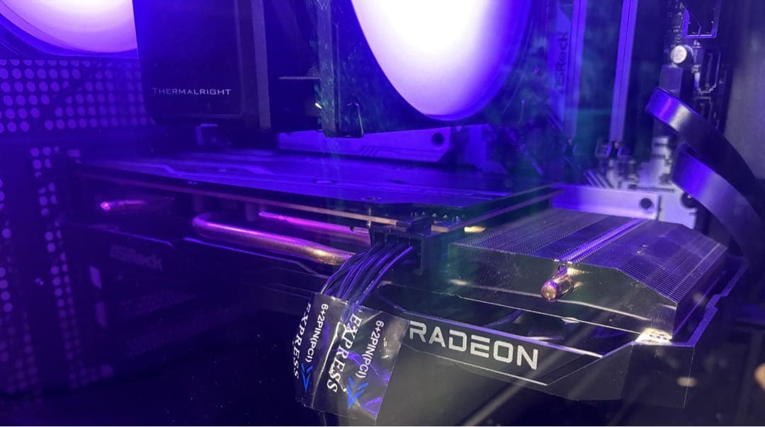 ASRock Radeon RX 7600 8GB 【動作確認済・付属品完備】