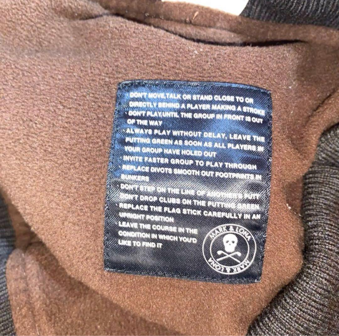 MARK＆LONA マークアンドロナ ナイロン　裏起毛　ブラウン Mサイズ