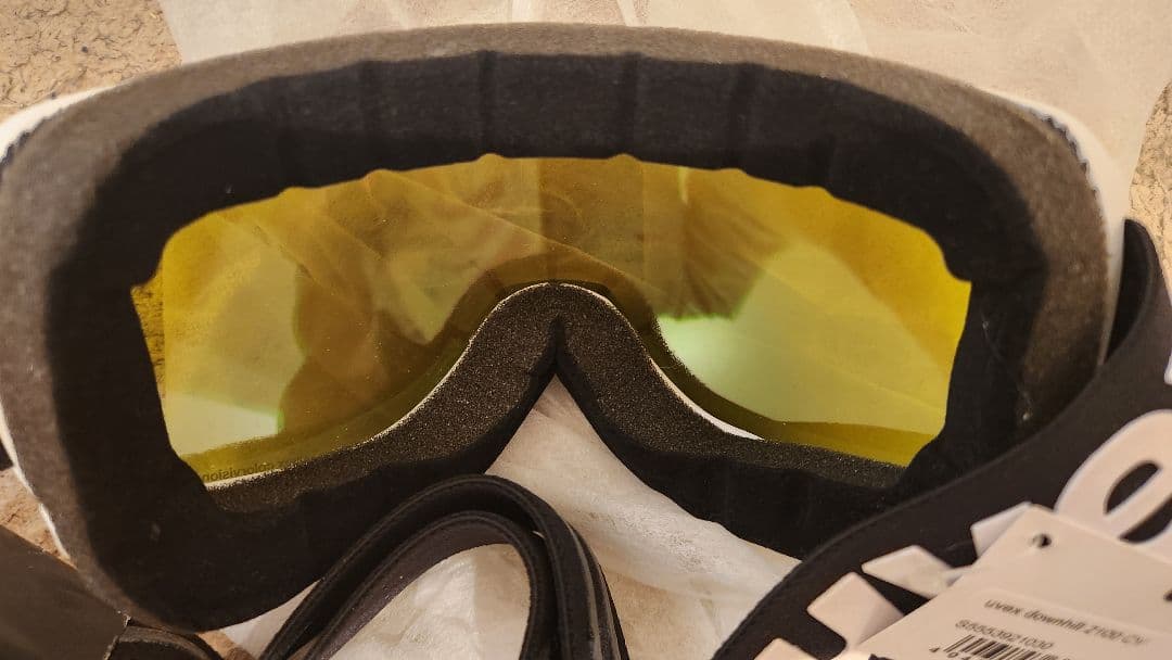 新品未使用　uvex downhill 2100 cv ゴーグル 青色レンズ