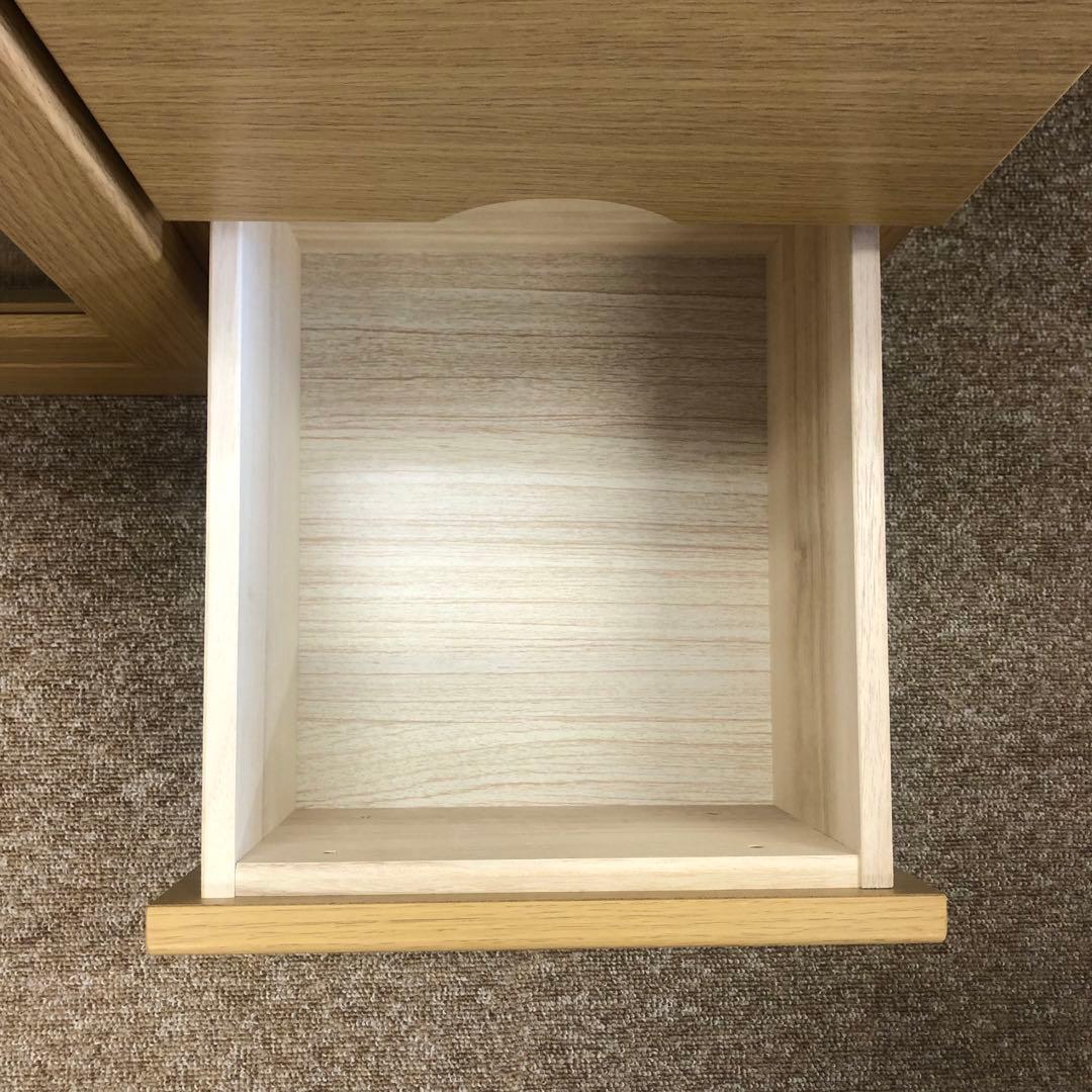 NITORI ニトリ サイドボード ナチュラル 4段チェスト 扉付き z127