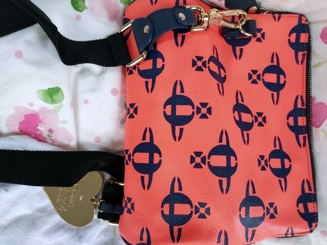 Vivienne Westwood ショルダーバッグ オレンジ