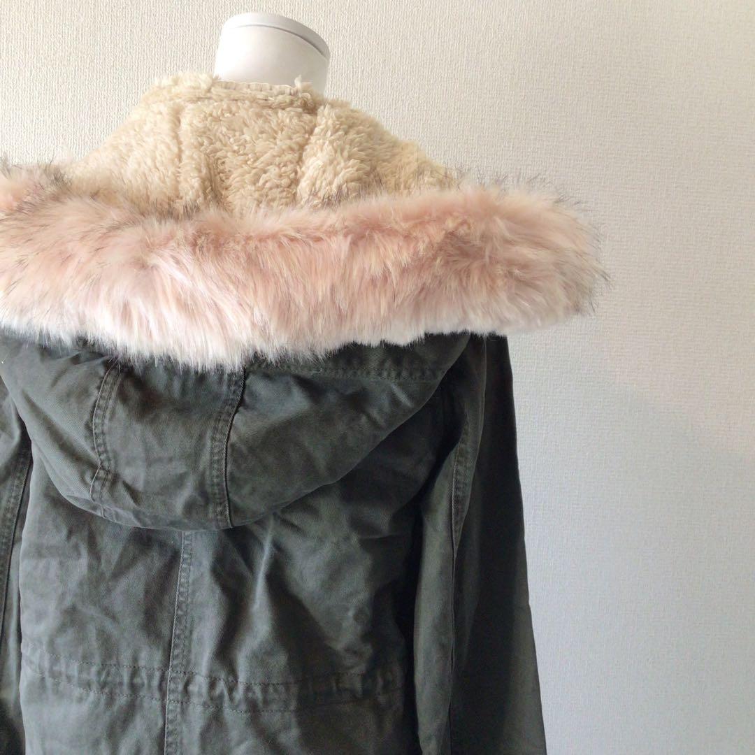 y2k エコファー　グランジフェアリーモッズコート 平成archive 森ガール