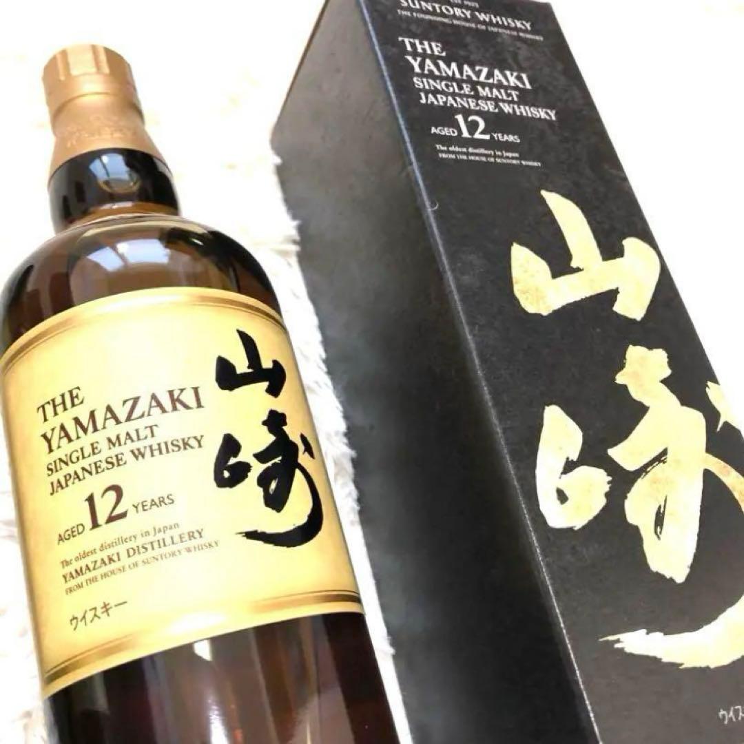 SUNTORY ウイスキー　山崎12年　未開封・箱付き