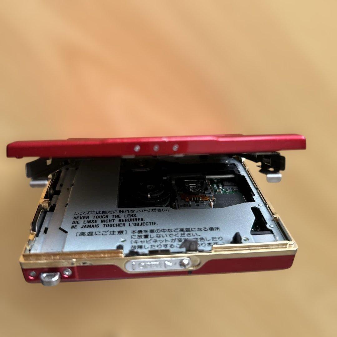 希少カラーPioneer PMD-P5-R ポータブルMDプレーヤー