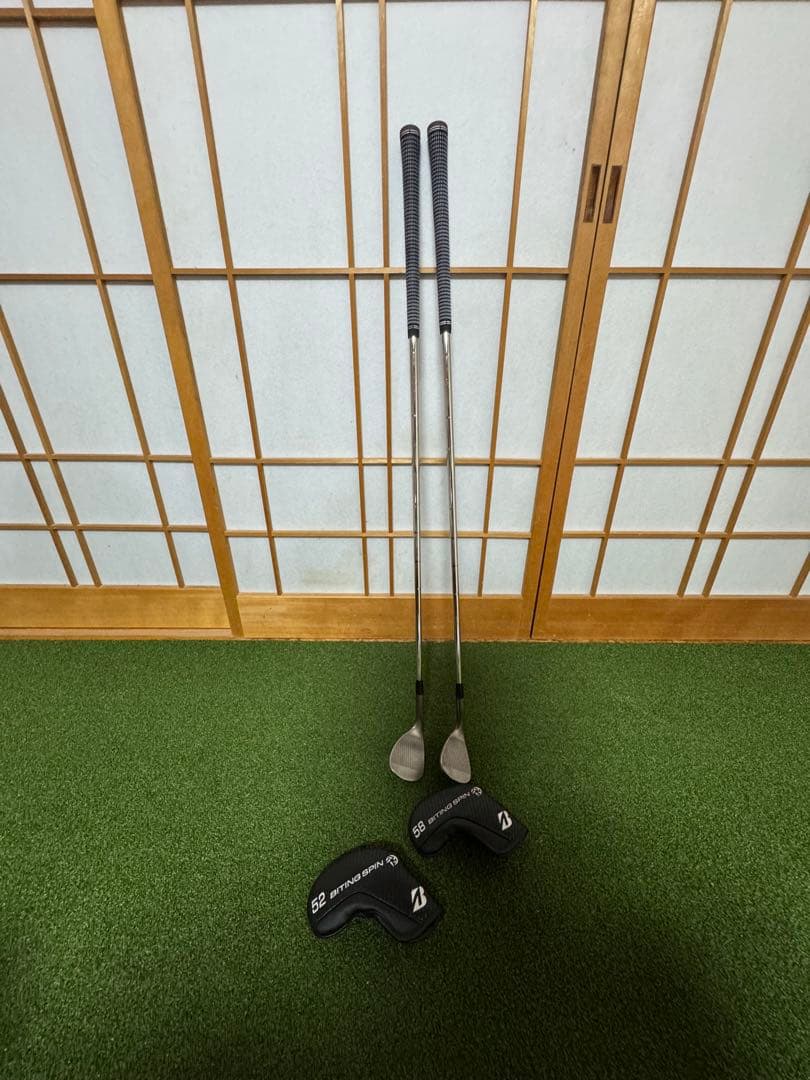 ブリヂストン フルミルド ウェッジ２本セット（ノーメッキ ）無限ウェッジ