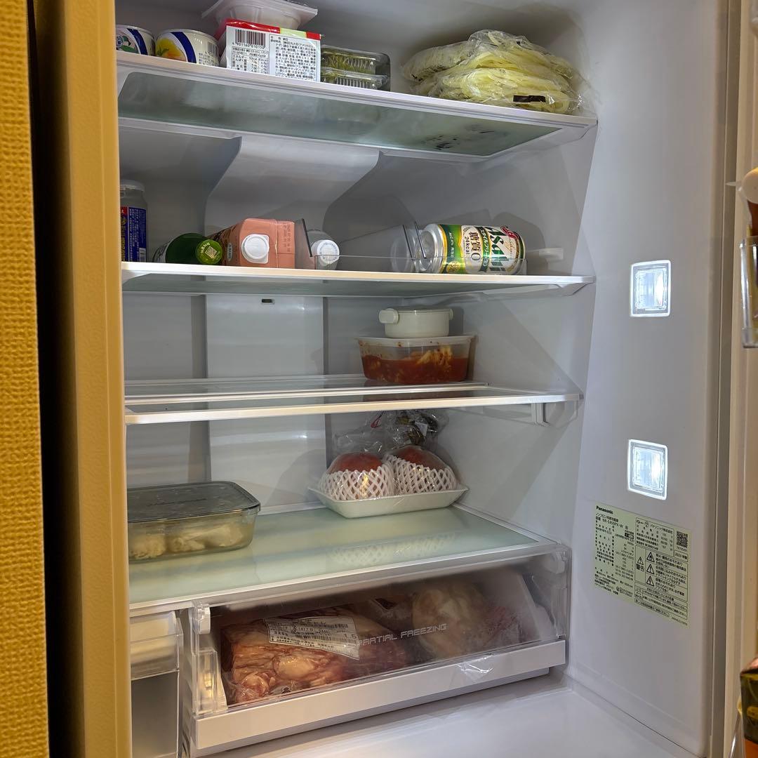 パナソニック　冷蔵庫 ホワイト NR-E459PX-W 2023年製　450L