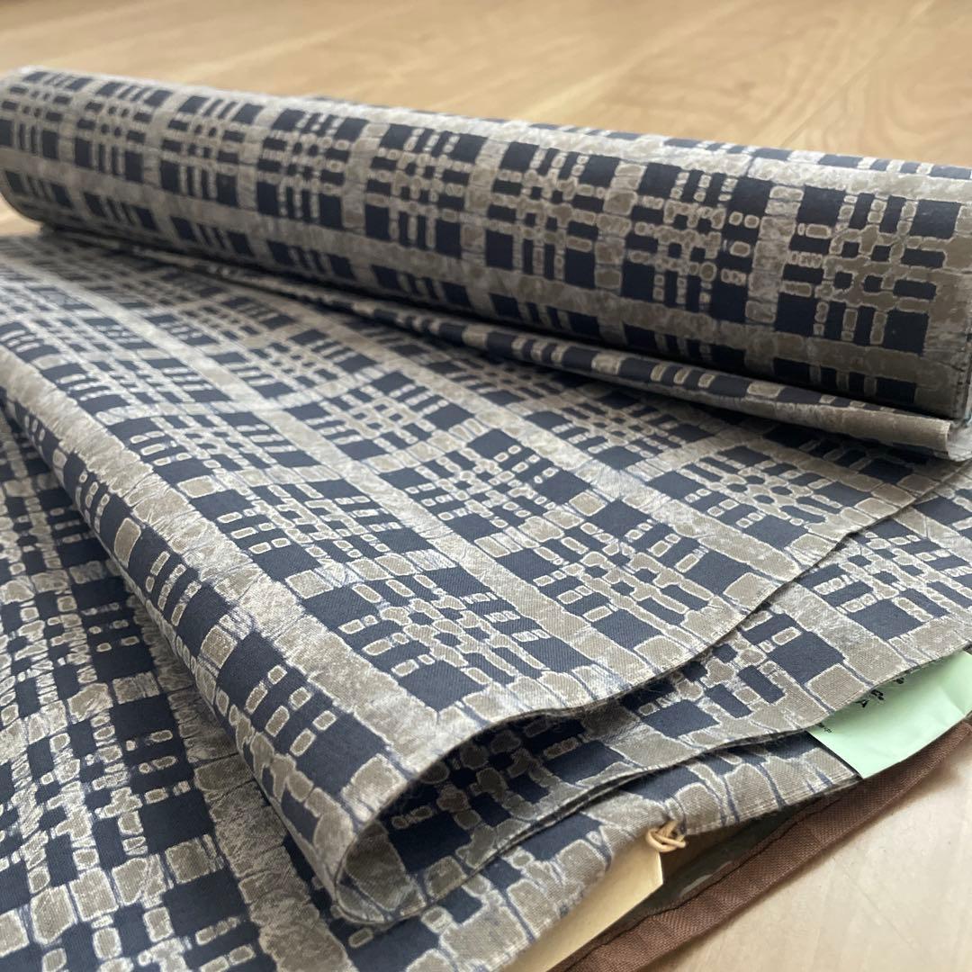 【新品】東京本染　浴衣 反物 綿100% ゆかた 未仕立て　着尺