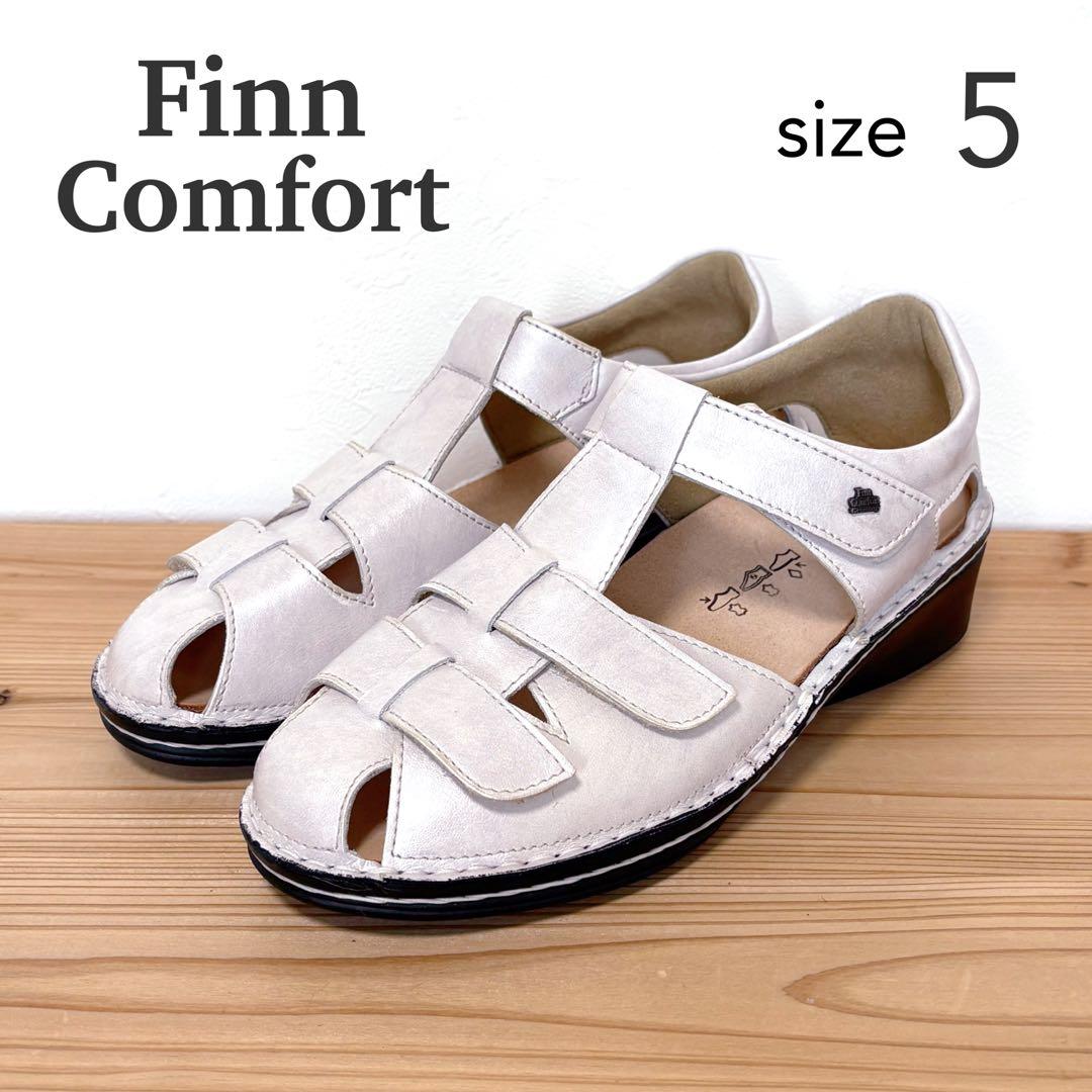 未使用　フィンコンフォート　FUNEN　サマーシューズ　グルカサンダル　ベルクロ
