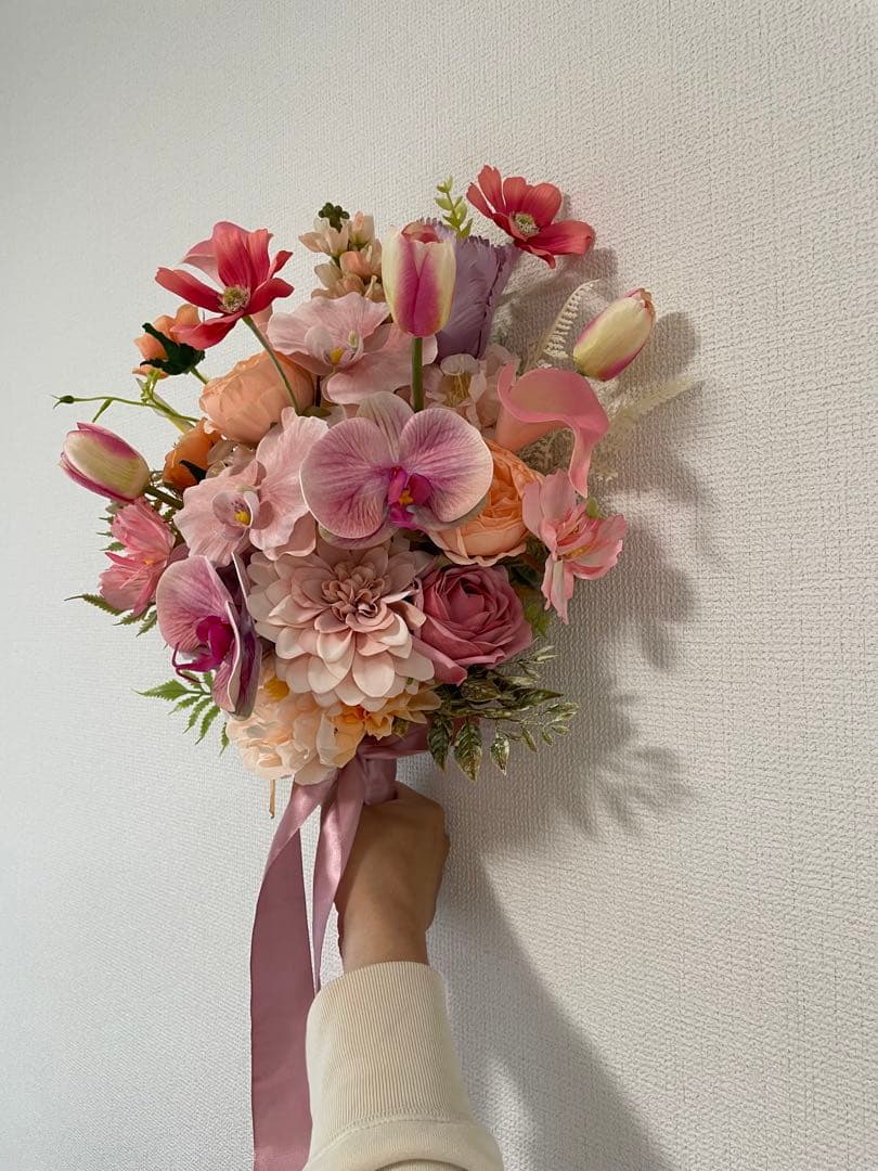 アーティシャルフラワーブーケ、ブートニア