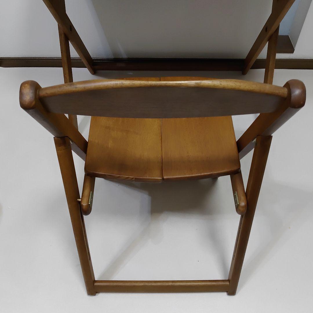 アンティーク　Desk ＆ Chair　折りたたみ　デスク ＆ チェア セット