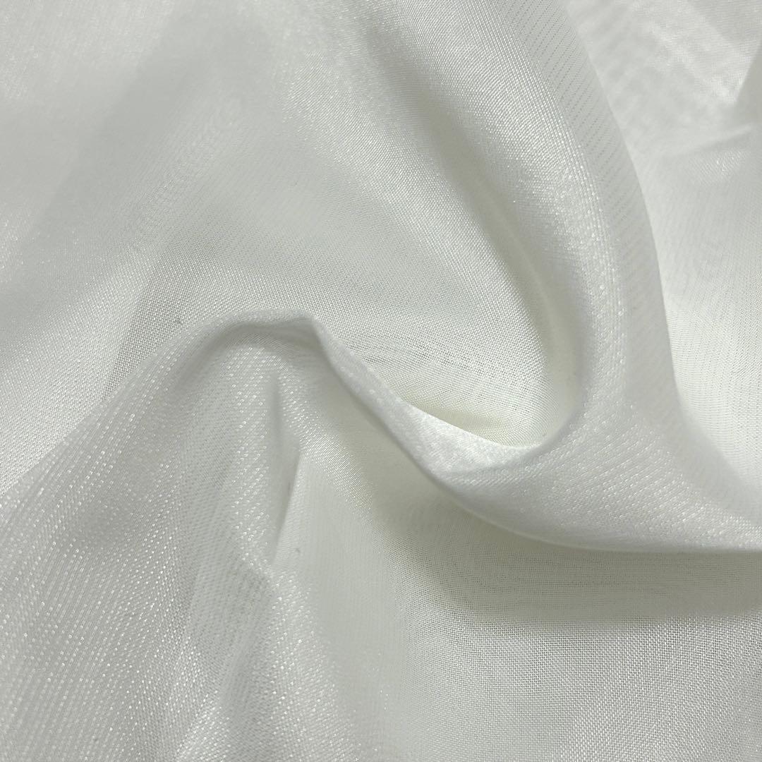 【viewooa】レースカフェカーテン　ドット柄　ご案内用