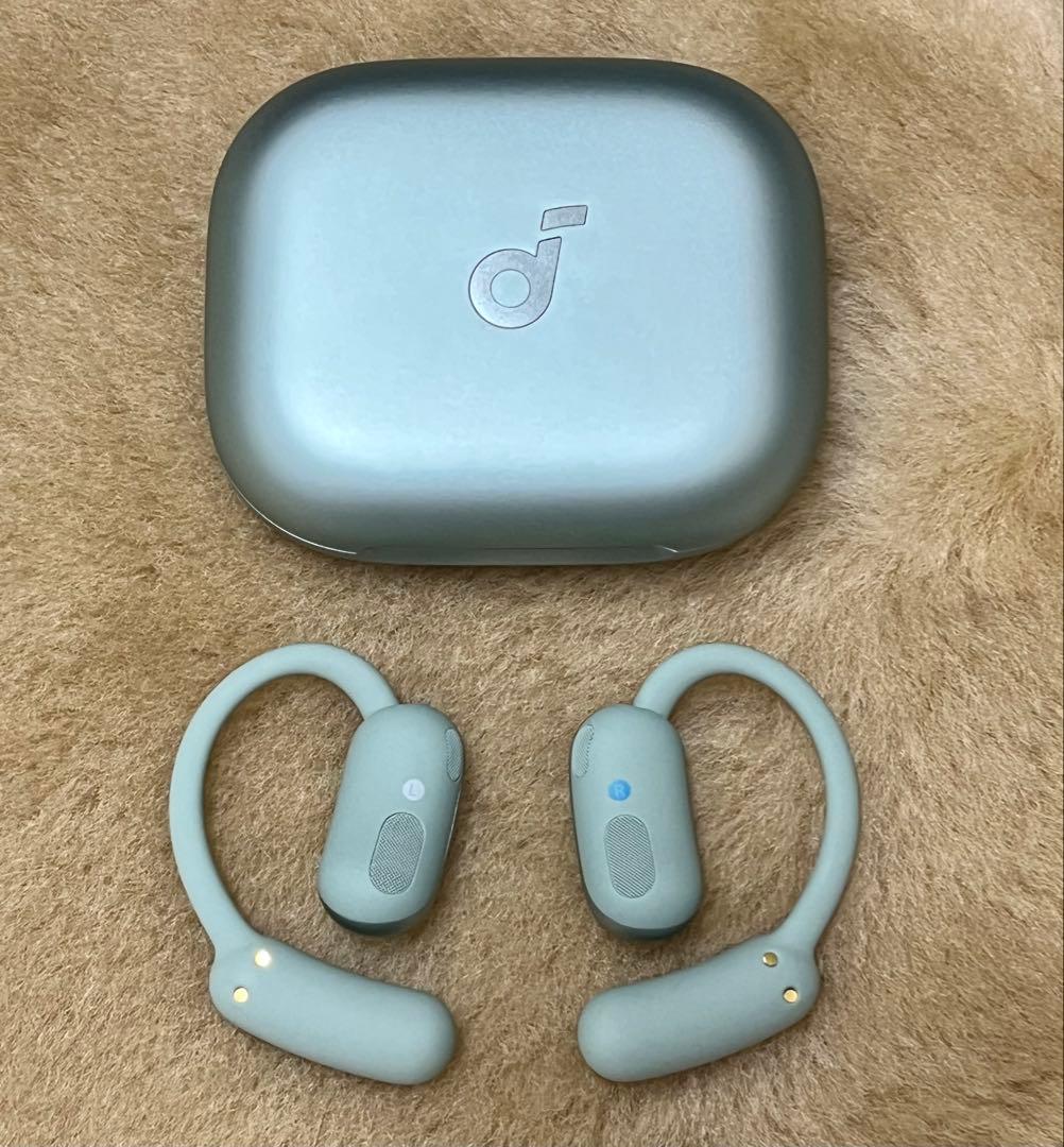 Anker Soundcore AeroFit 2 シルバーグリーン［中古］