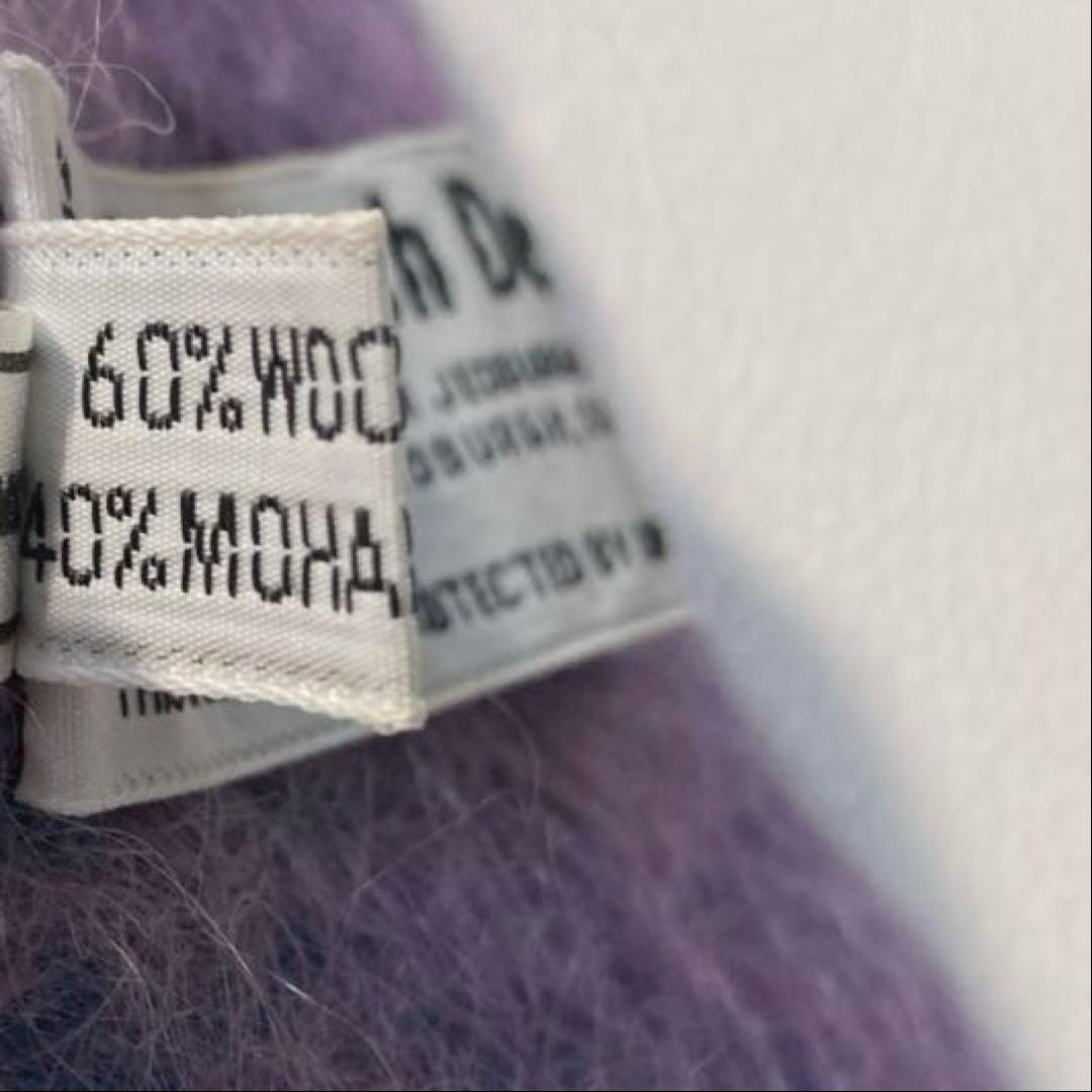 【希少ビンテージ】Ramnoch Designs　モヘアウールポンチョ 金ボタン