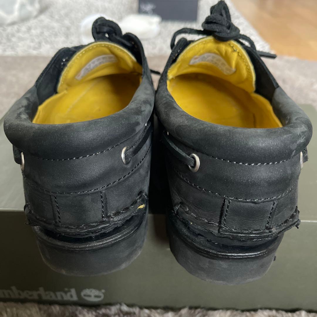 ティンバーランド オーセンティックハンドソーボートシューズ ブラック ヌバック