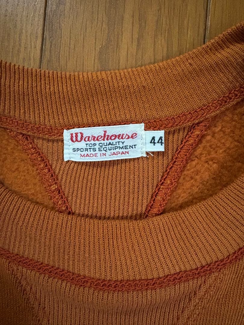 WAREHOUSE ウエアハウス　Lot 403-PLAIN ダークオレンジ