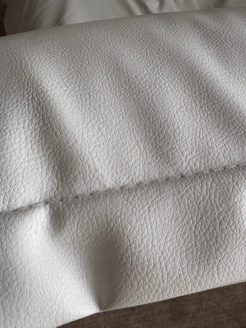 ！最終値下げ！リーンロゼ★ロゼカラン 1Pソファ レザー ホワイト