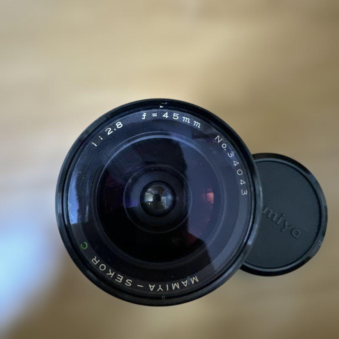 Mamiya 645 中判カメラ レンズ付き