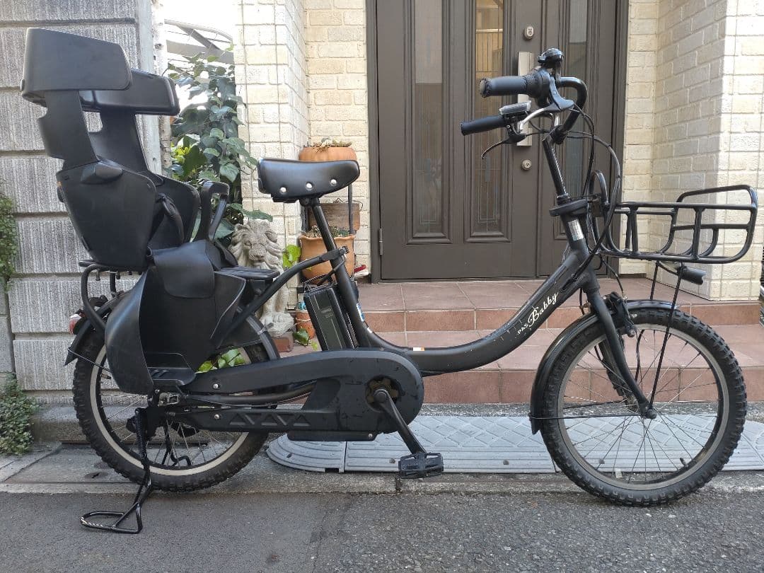 配送可★直接引渡可★カスタム【ヤマハパスバビーアン】電動アシスト自転車 子供乗
