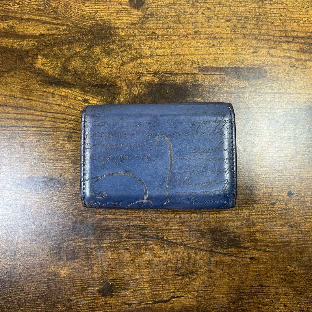 約9.9万円　極美品　Berluti インヴィア フラップ 名刺入れ