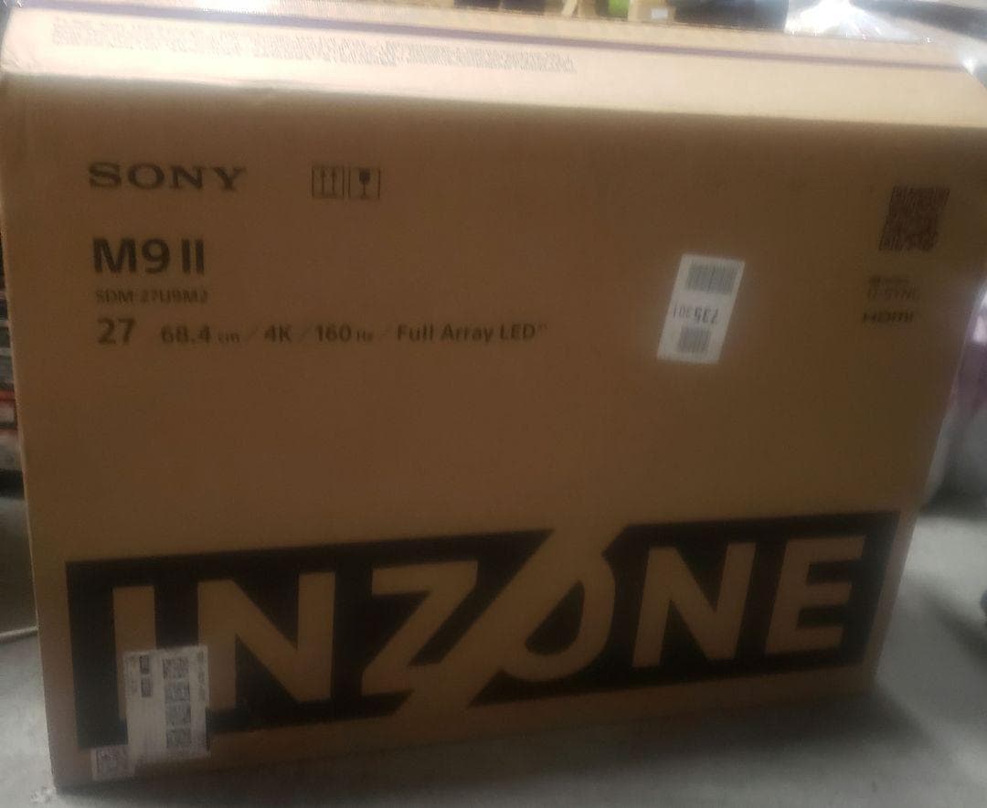 ソニー ゲーミングモニター INZONE M9 II SDM-27U9M2