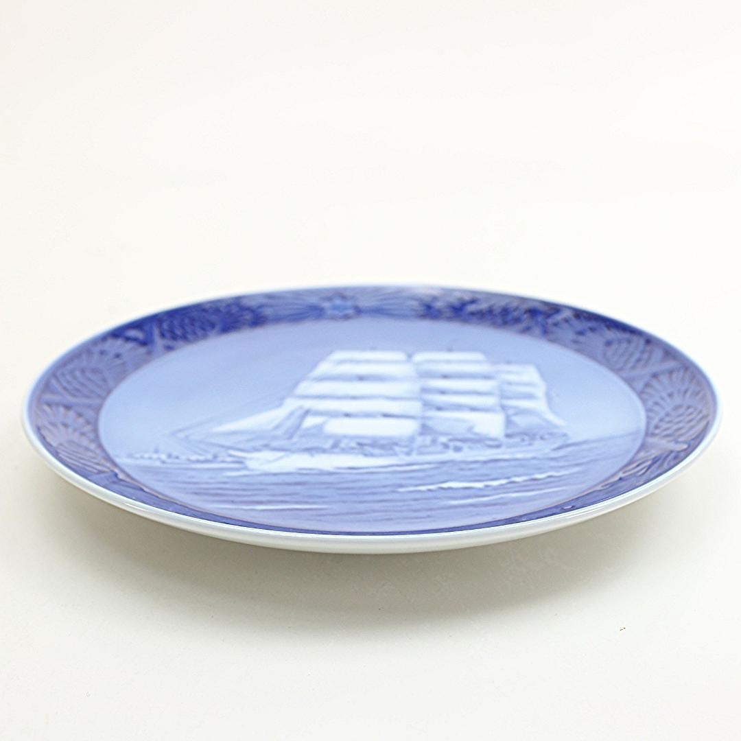 1961年 「訓練船デンマーク号」 イヤープレート ロイヤルコペンハーゲ北欧北欧