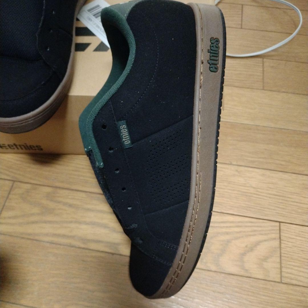 etnies シューズ ブラック/グリーン　VANSxDIME サイズ11