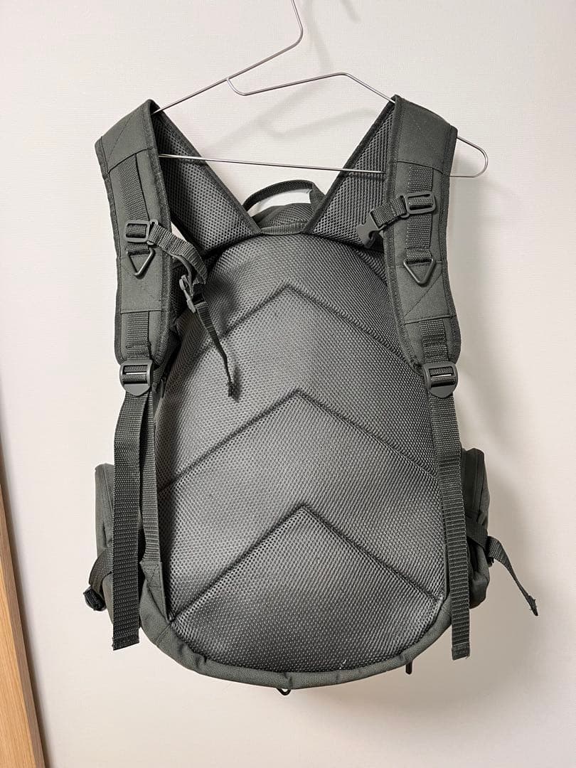 Tripled Decker Back Packバスケバックパックダークグレー