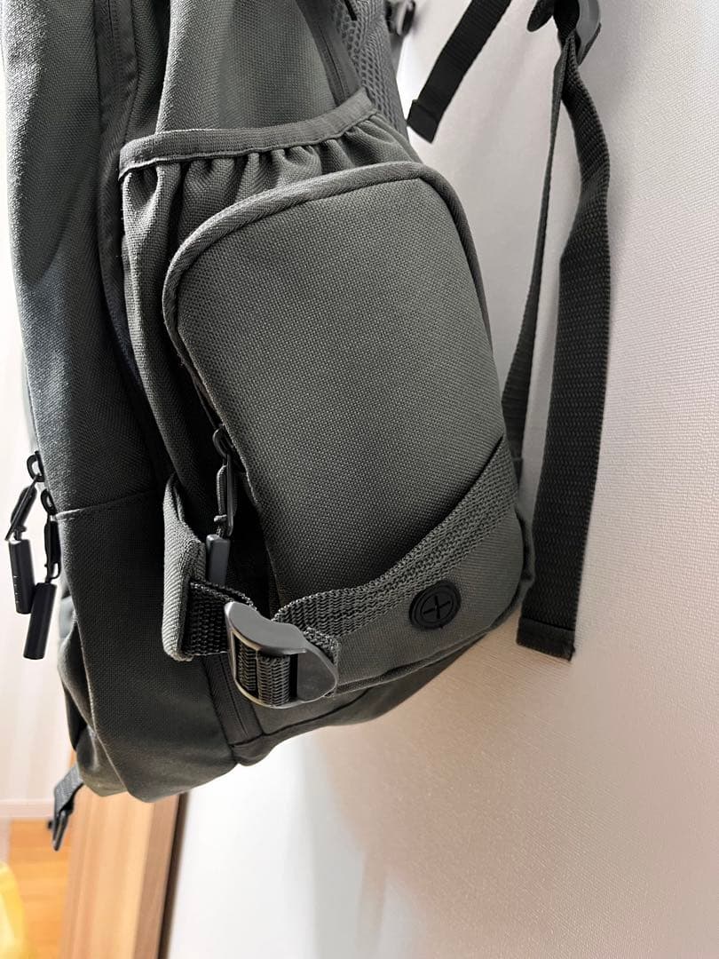 Tripled Decker Back Packバスケバックパックダークグレー