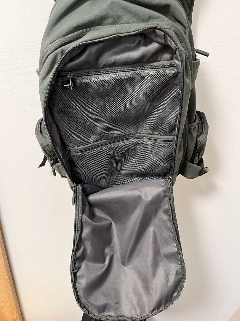 Tripled Decker Back Packバスケバックパックダークグレー