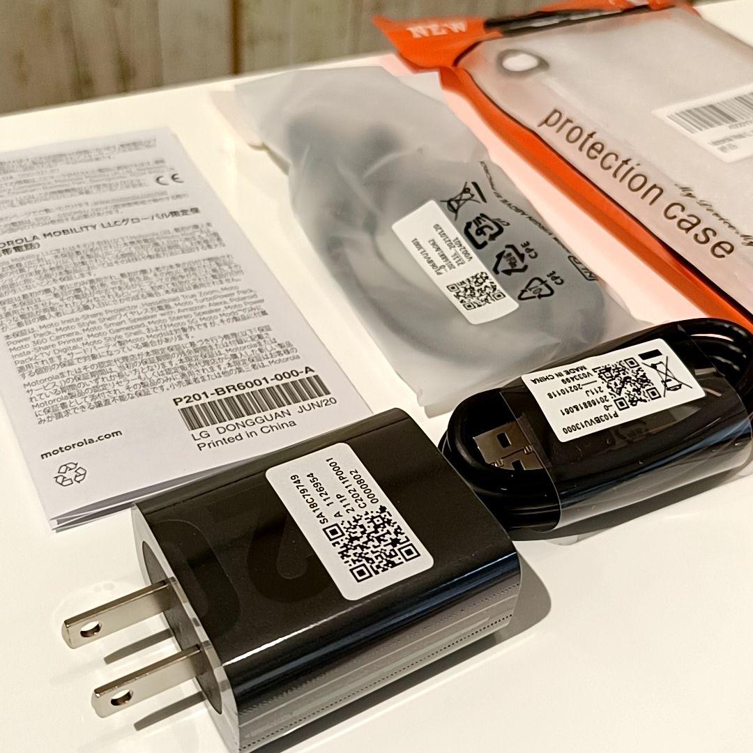 Motorola moto g30 SIMフリー & 新品ケース カバー セット