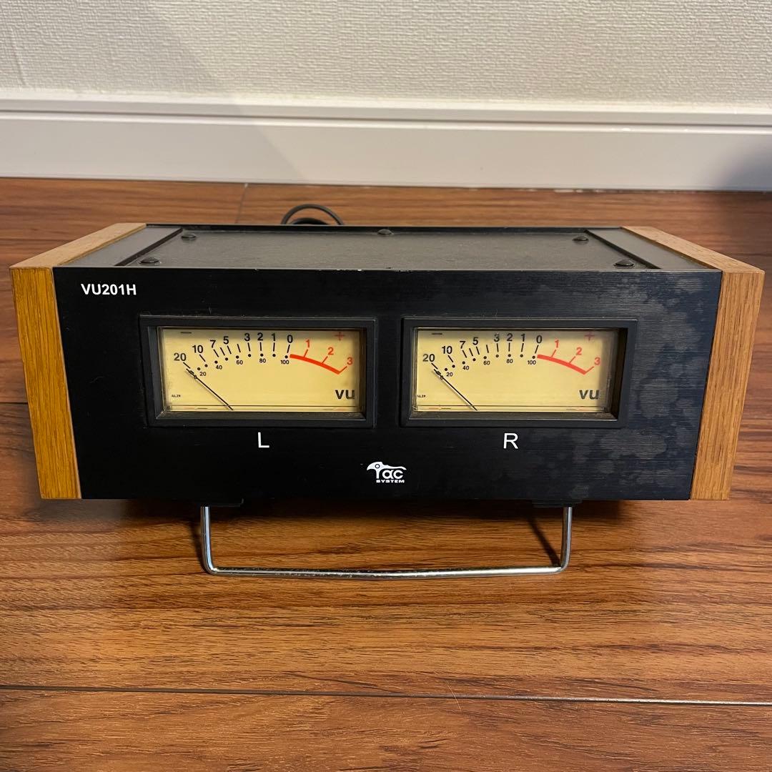 TAC System タックシステム VU201H VUメーター アナログ入力