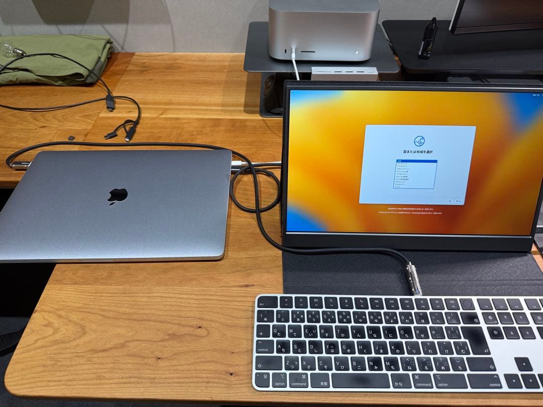 訳あり！　macbook pro & 外部ディスプレイ