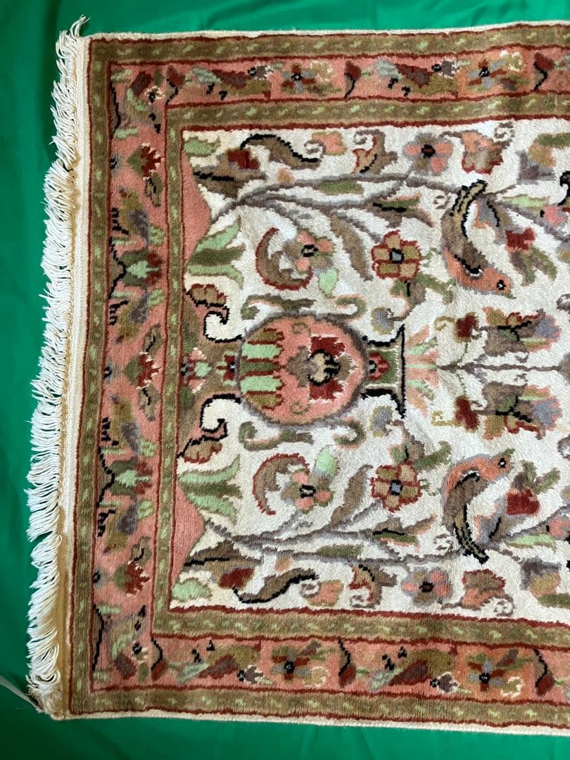 ペルシャ絨毯 ウール 125cm×77cm