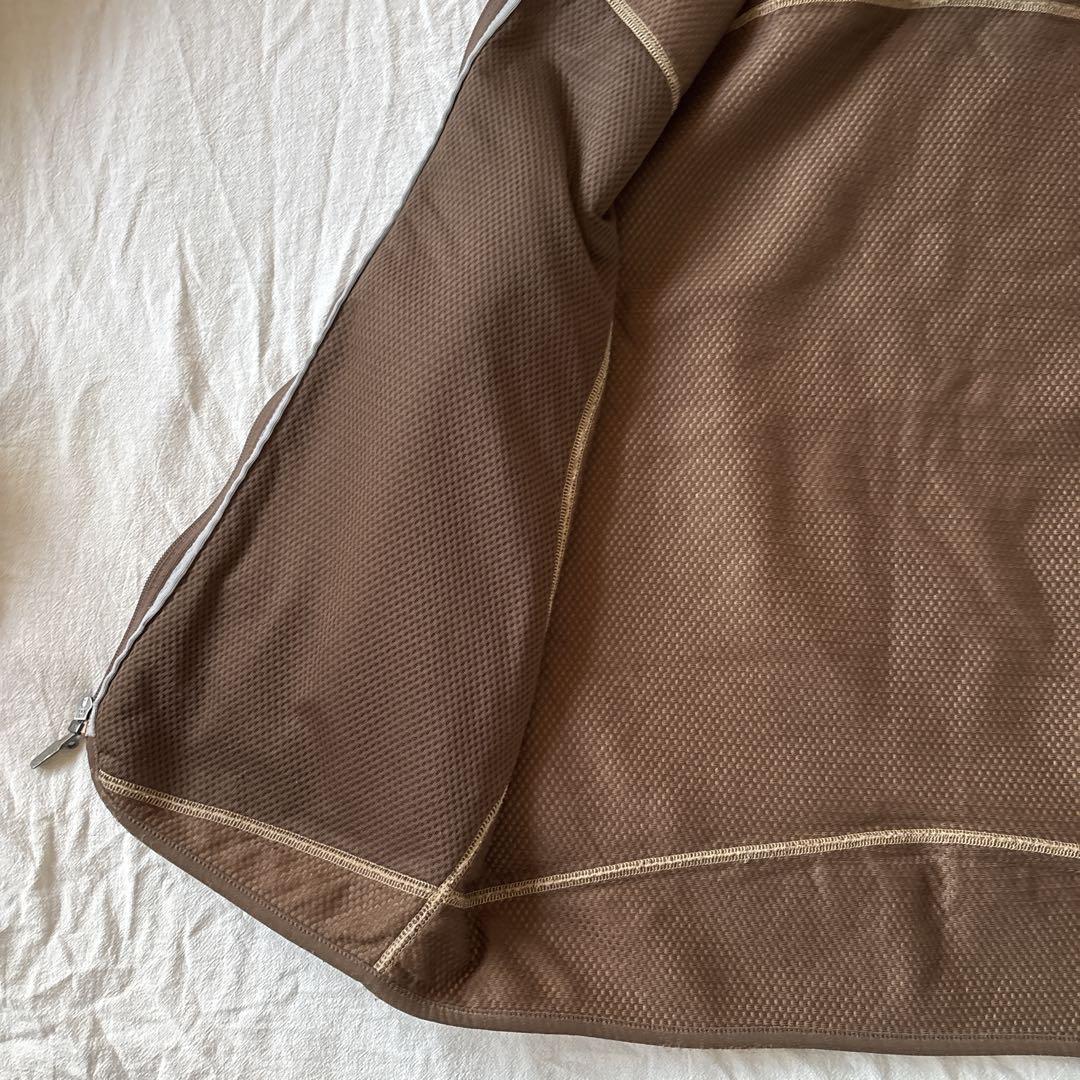 00s パタゴニア フリースベスト ベージュ ブラウン レトロx 23045