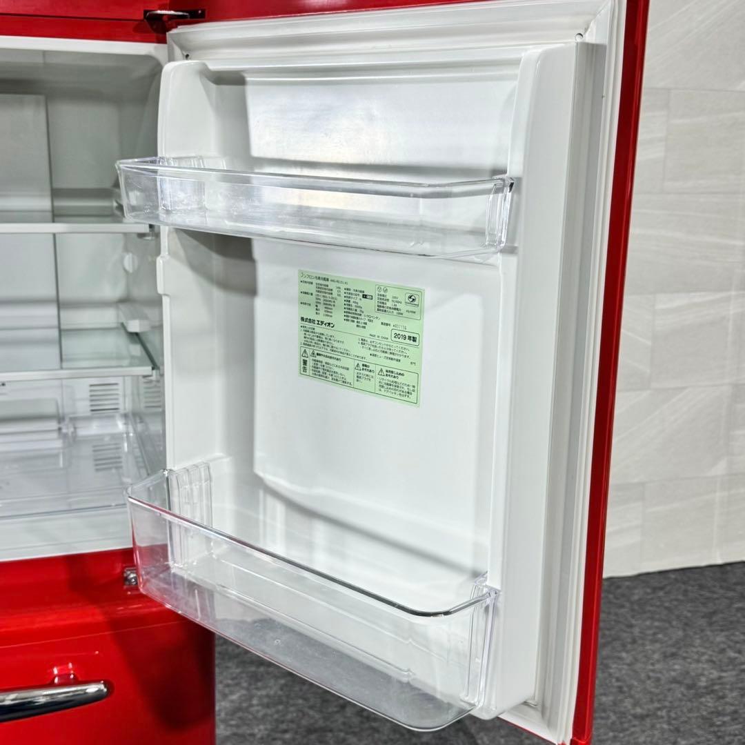 e angleレトロ調 冷蔵庫 ANG-RE151-A1 149L d5261