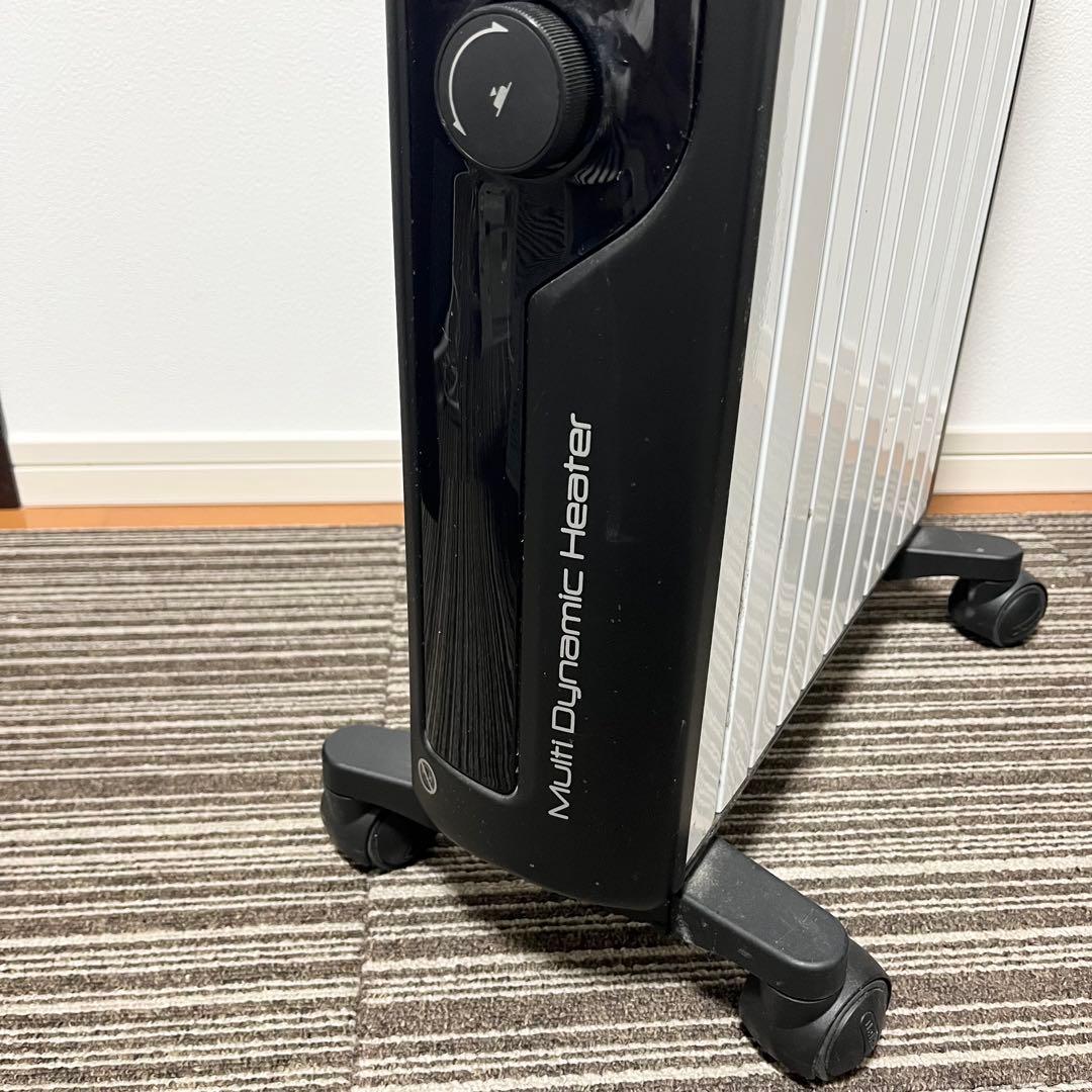 DeLonghi オイルヒーター MDHU15-BK エコモード搭載