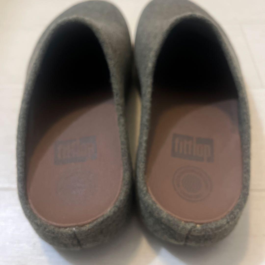 フィットフロップ　シャビフェルト　カーキ23cm